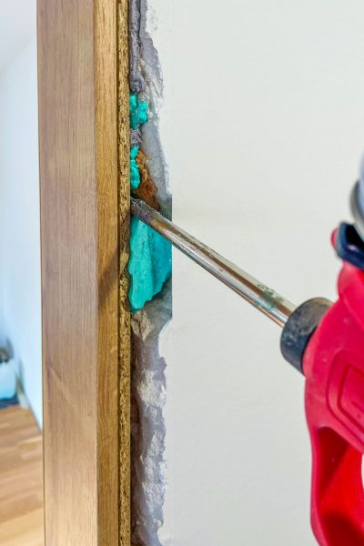 Montage Zarge Innentüre Schreiner