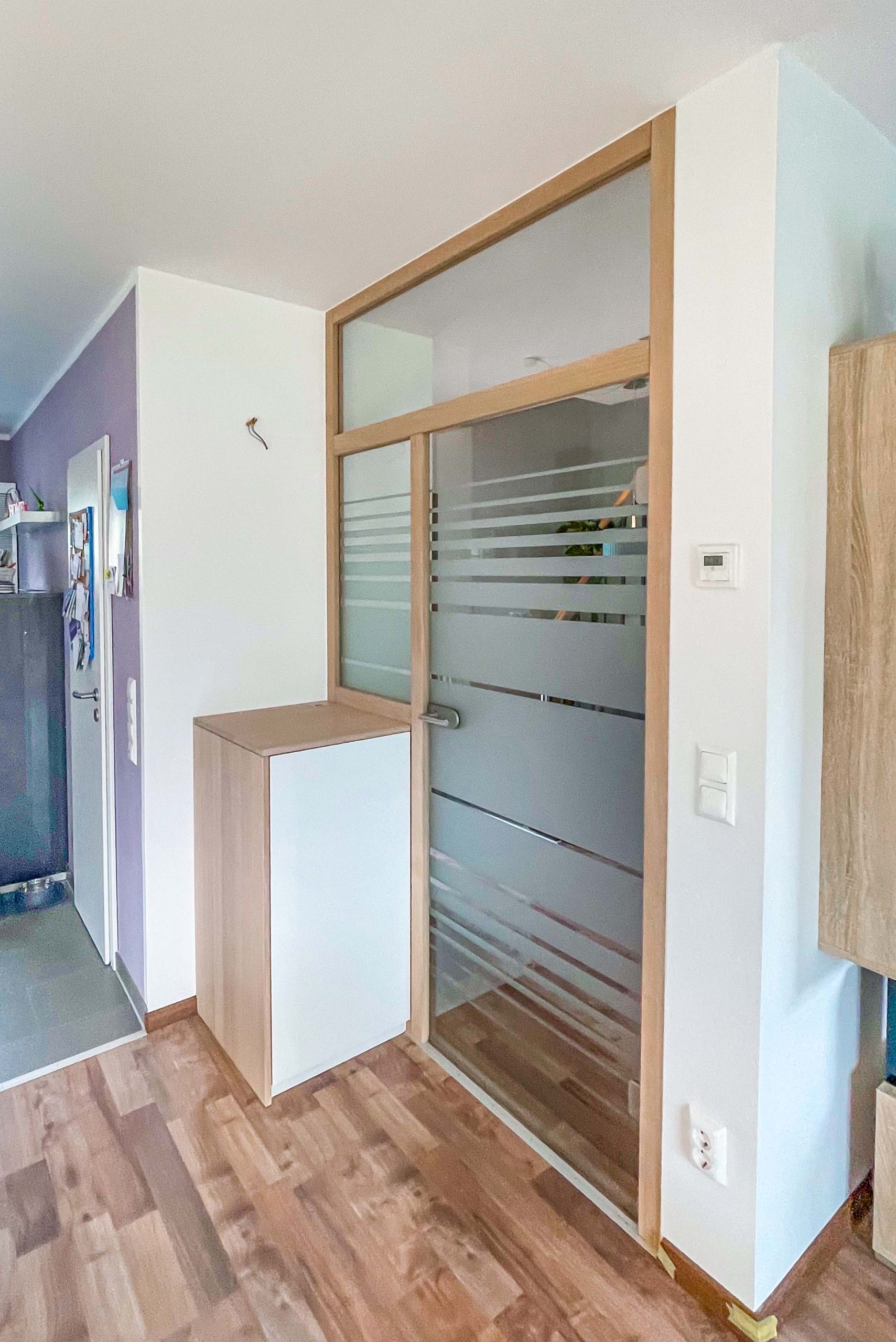 Windfang und Treppenhausabtrennung