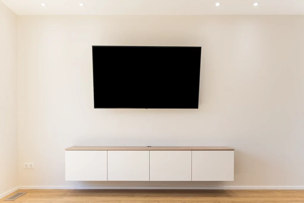 TV Lowboard schwebend
